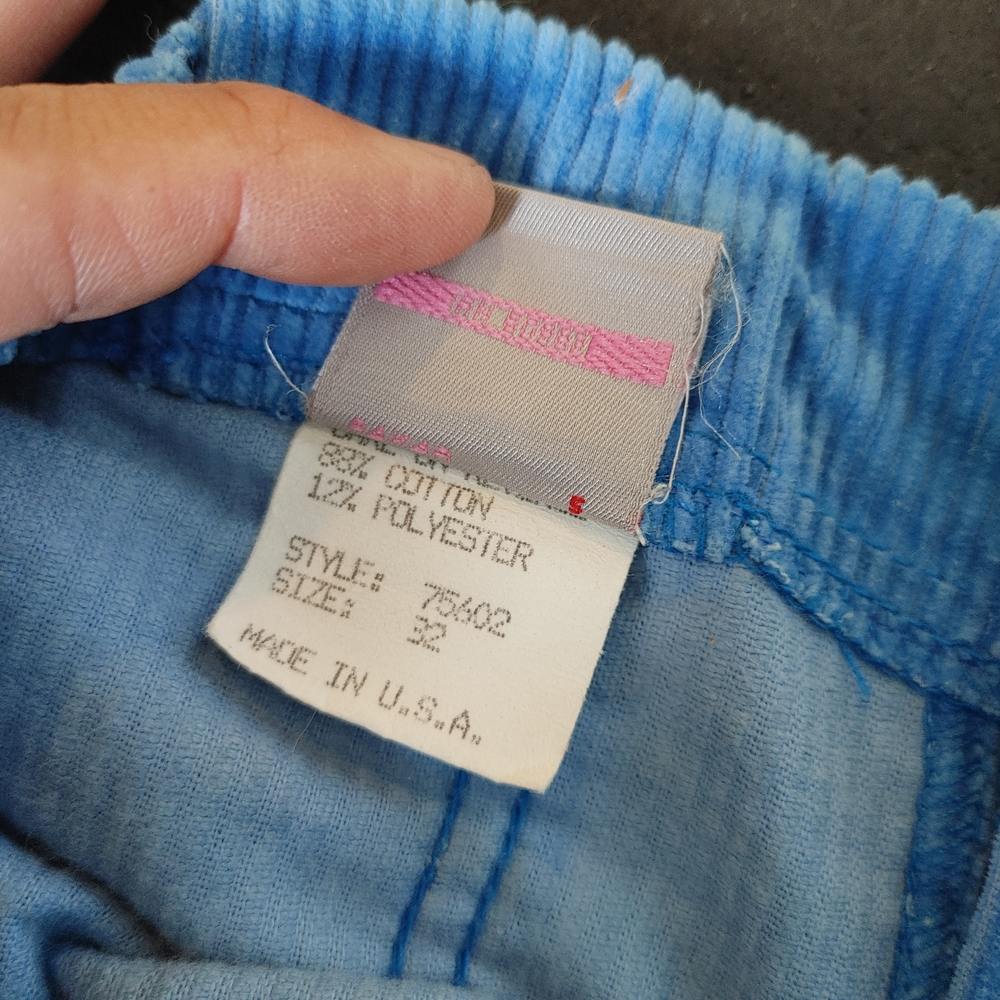 1980s OP Ocean Pacific Corduroy Shorts Men's 32 - Picture 5 of 8